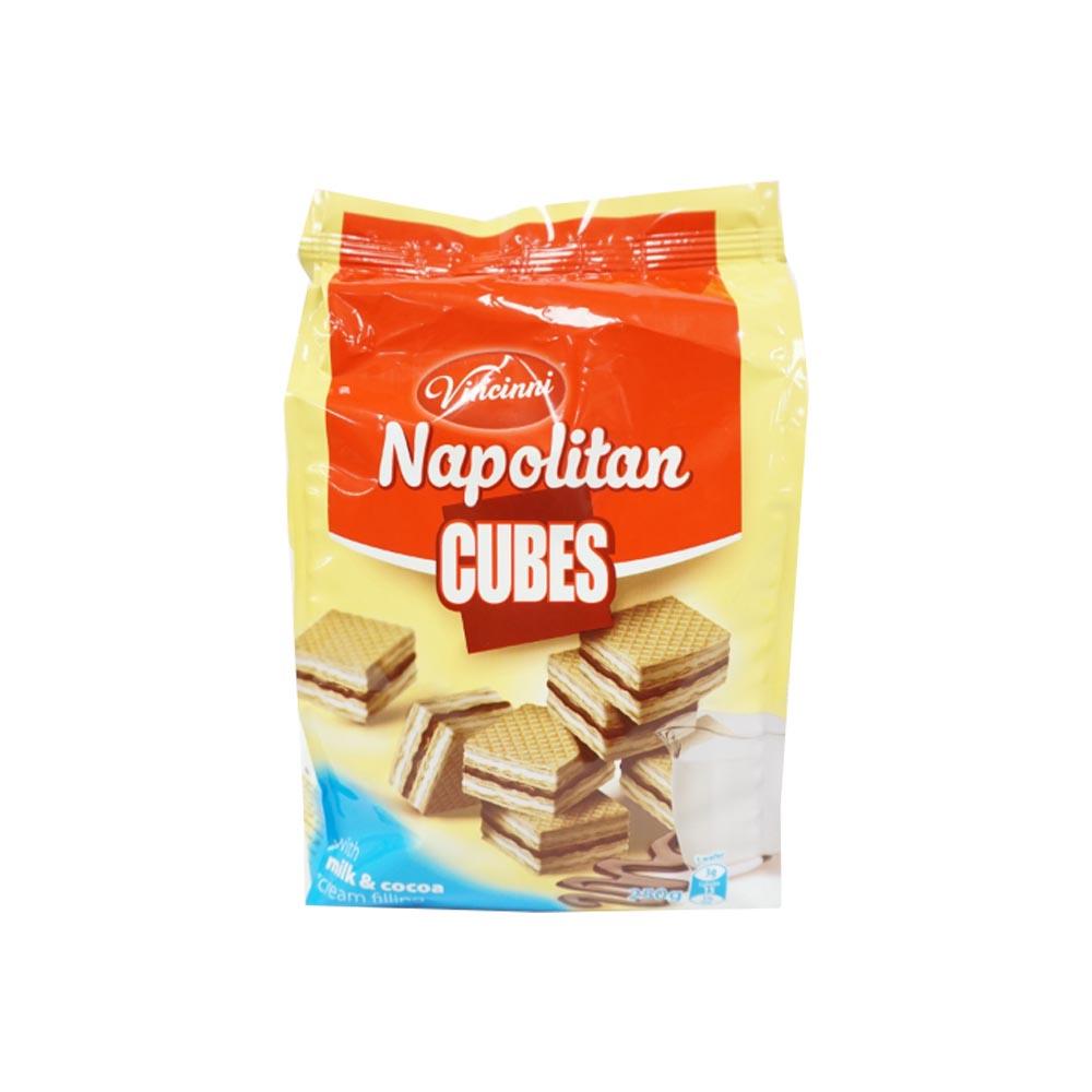 Vincinni napolitan cubes Milk & cocoa