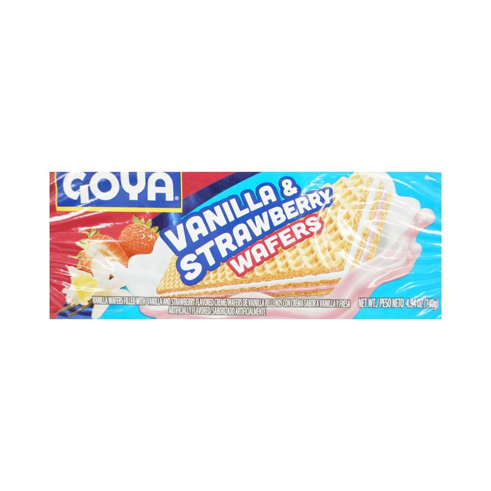 Goya Vanilla Strawberry Wafers