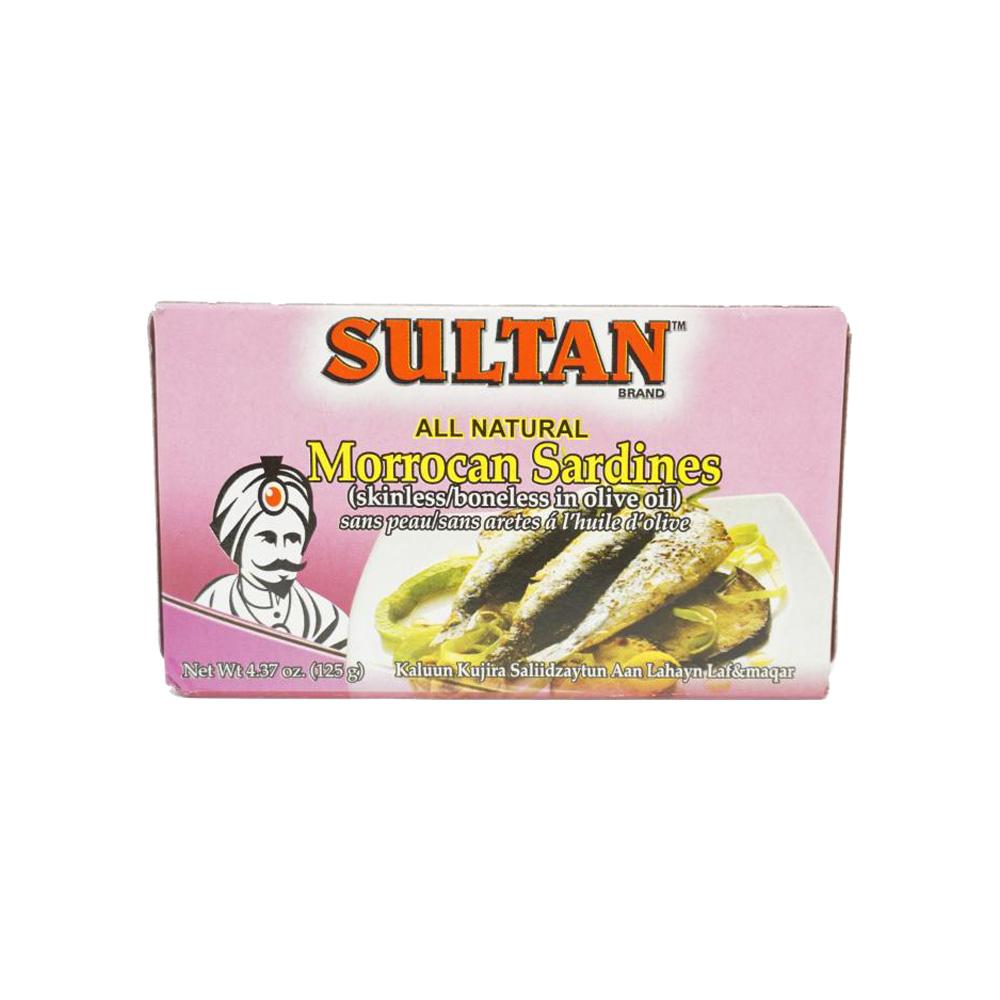 Sultan Morrocan Sardines In Oil Boneless/skinless In Olive Oil