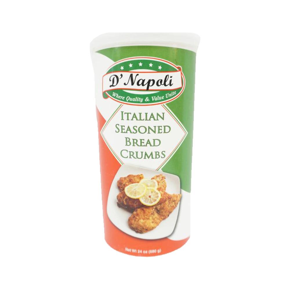 Dnapoli Italian Seasoned Bread Crumbs