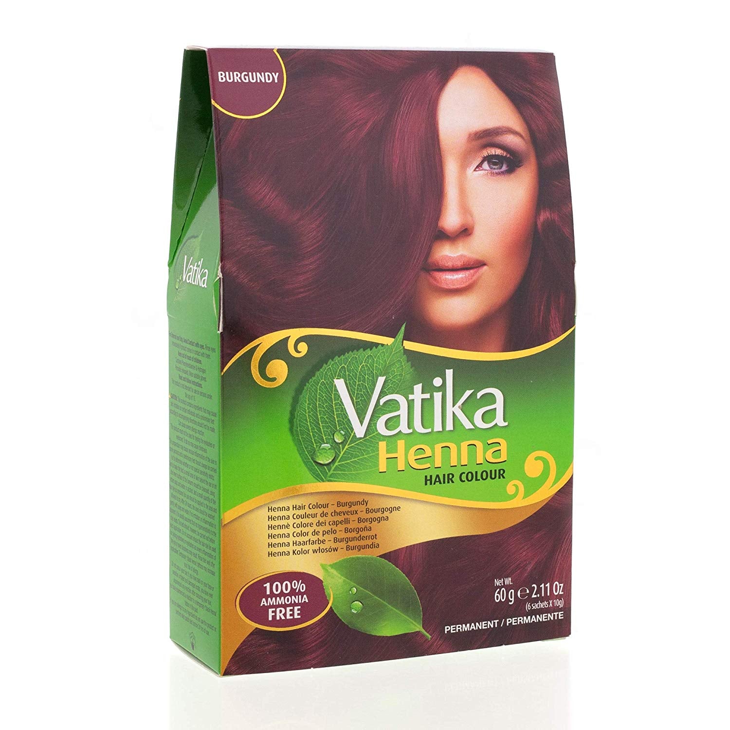 Vatika Henna Hair Color Burgundy