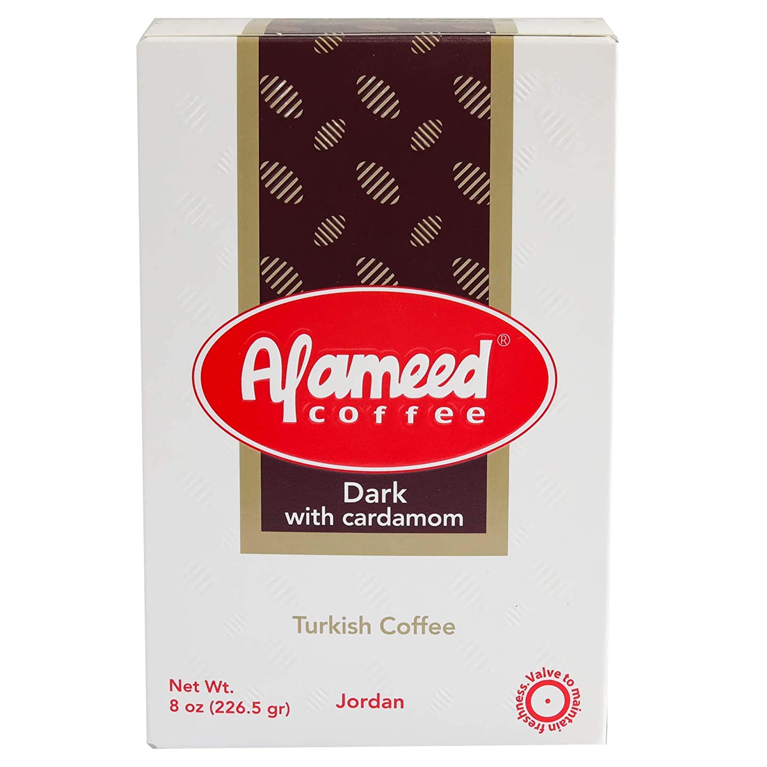 Al Ameed Dark Roasted Ground Coffee