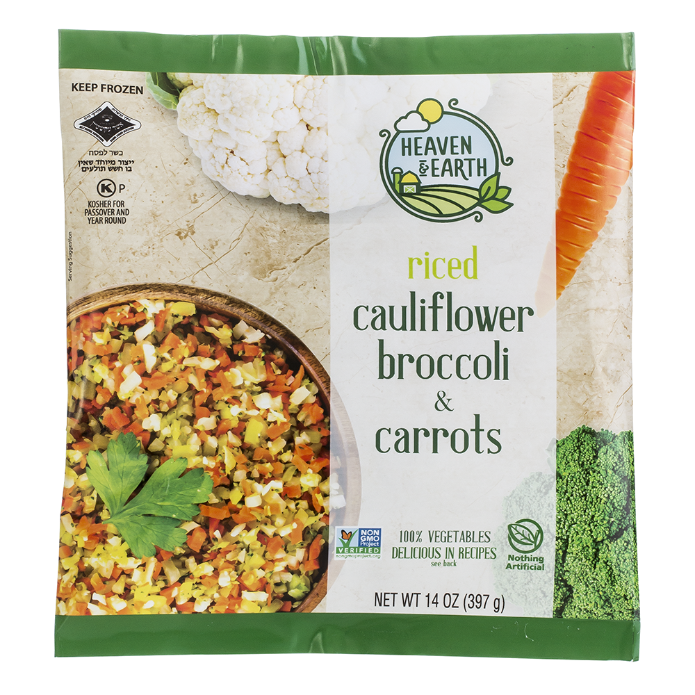 H&E Riced Cauliflower Broccoli & Carrots