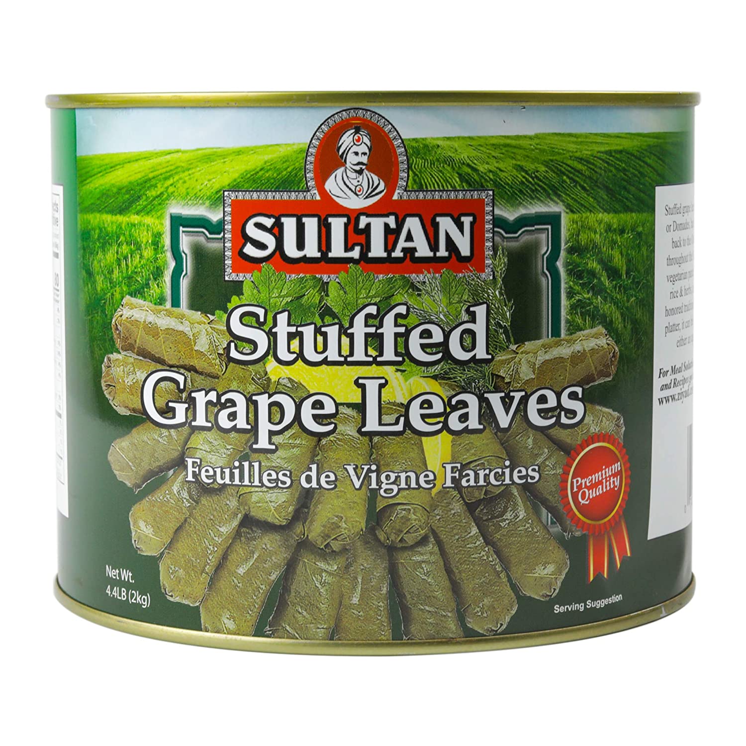 Sultan Vegeternian Stuffed Grape Leaves
