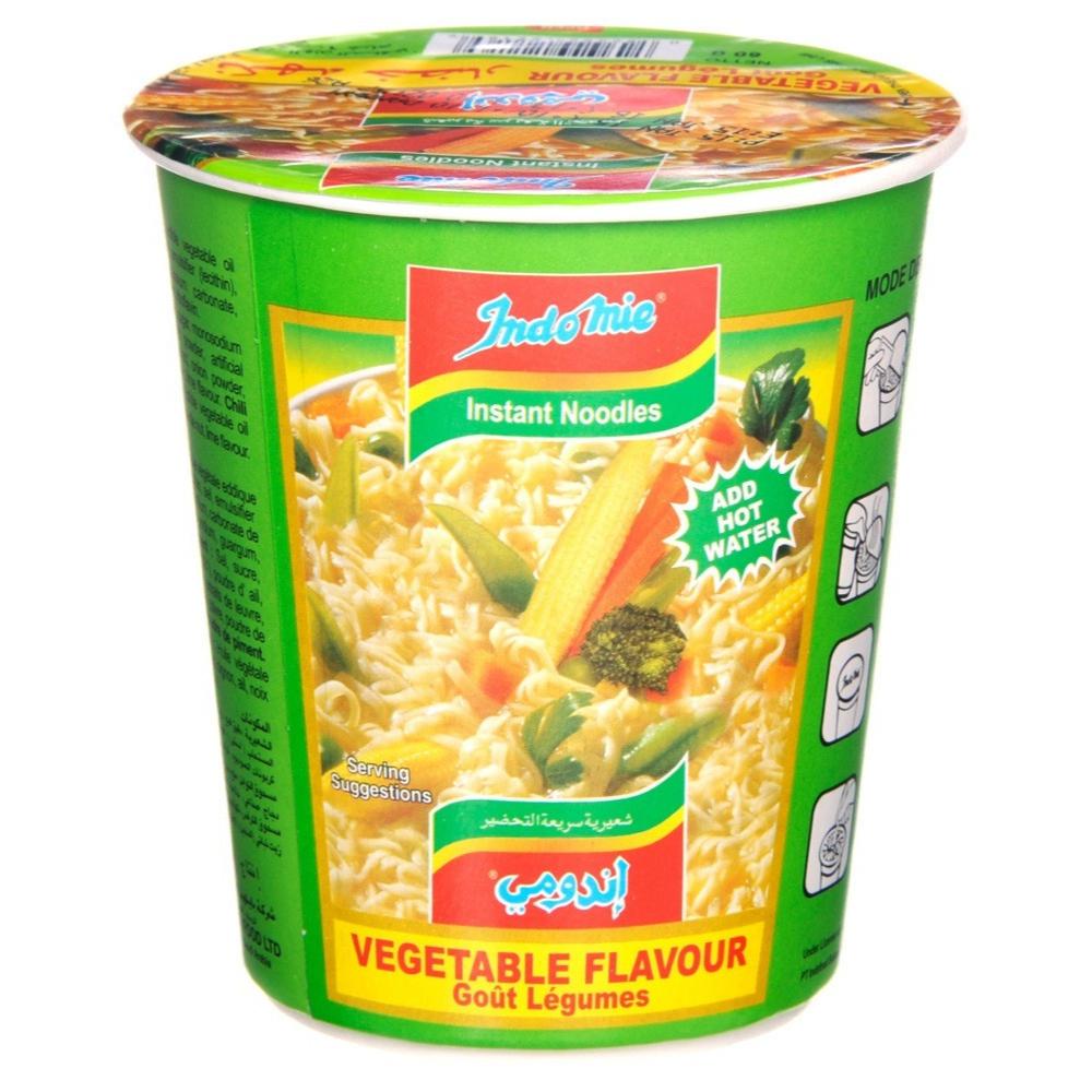 Indomie Instant Noodles Vegetables Flavor Cup