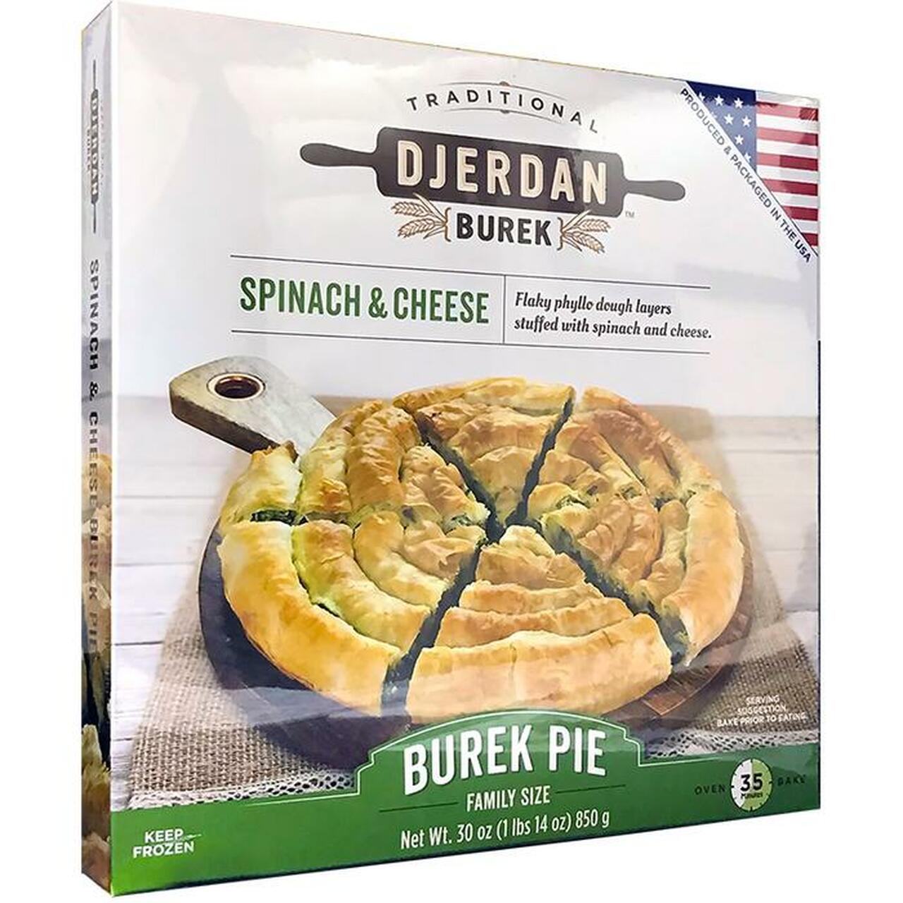 Djerdan Burek w  spinach & cheese