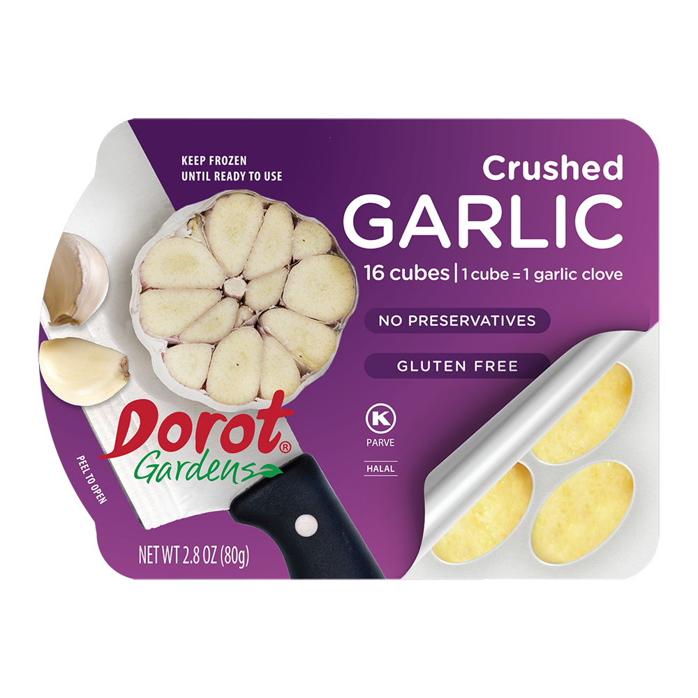 Dorot Cubes Oval Crushed Garlic