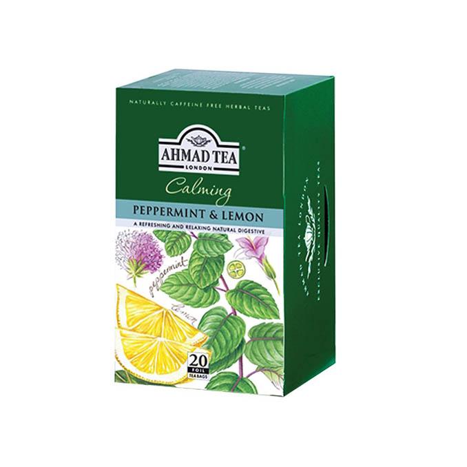 Ahmad Peppermint & Lemon Herbal Tea