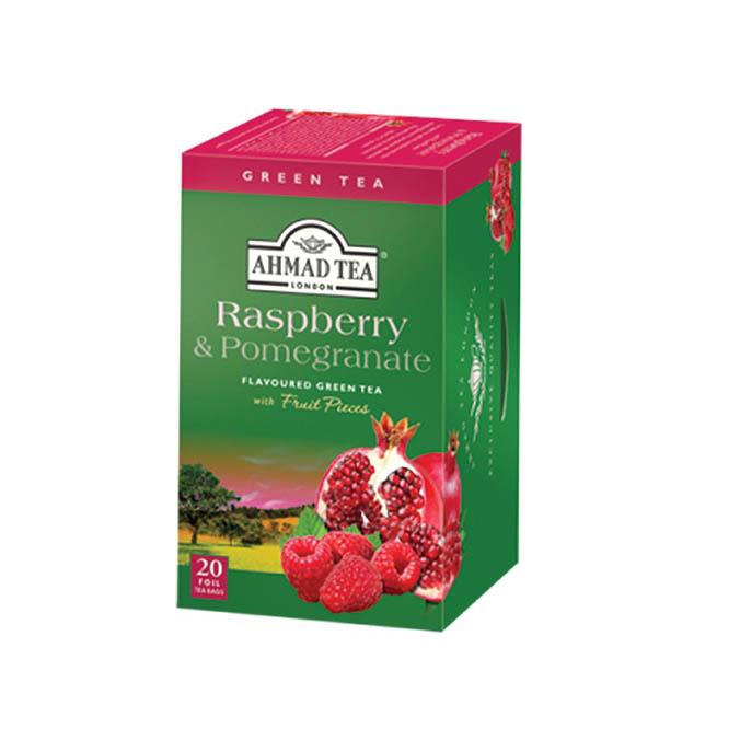 Ahmad Green Tea Raspberry   Pomegranate