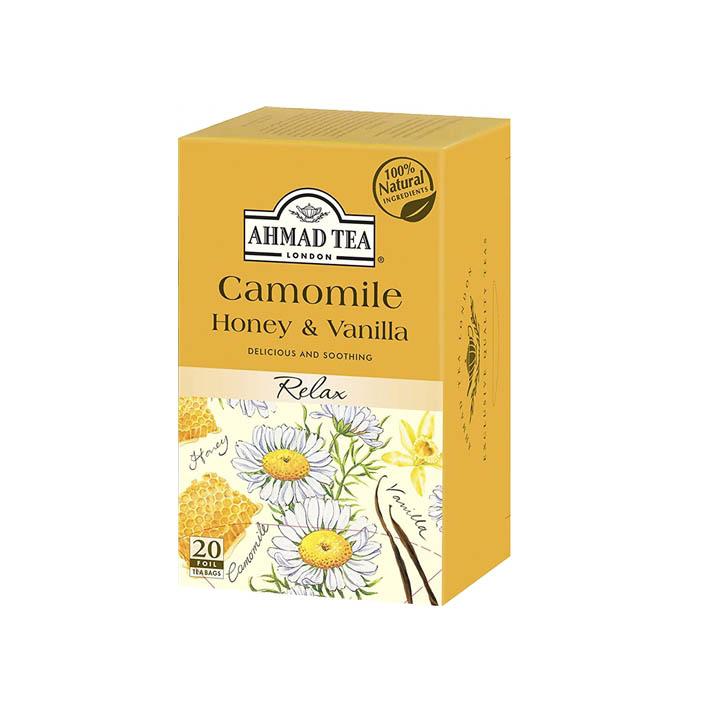 Ahmad Camomile Honey & Vanila Tea