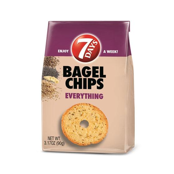 7 Days Bagel Chips Everything