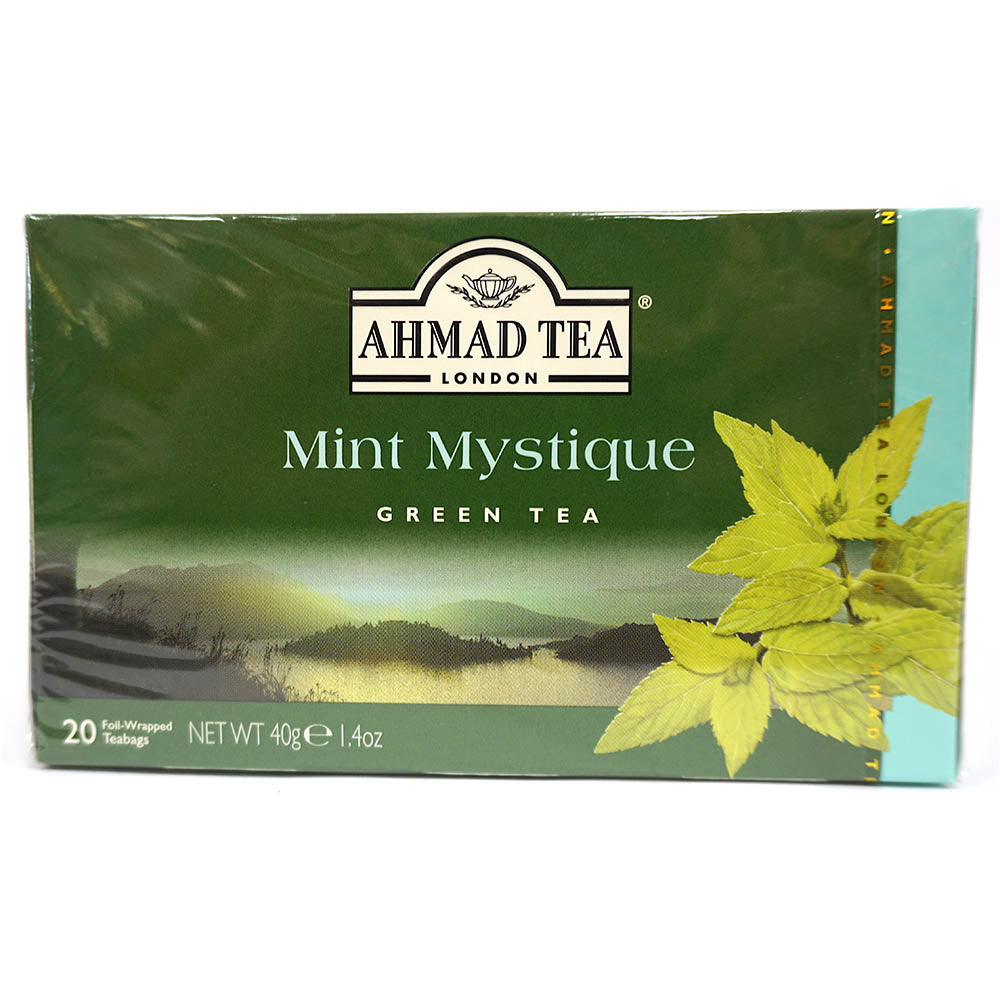 Ahmad green tea w/ mint