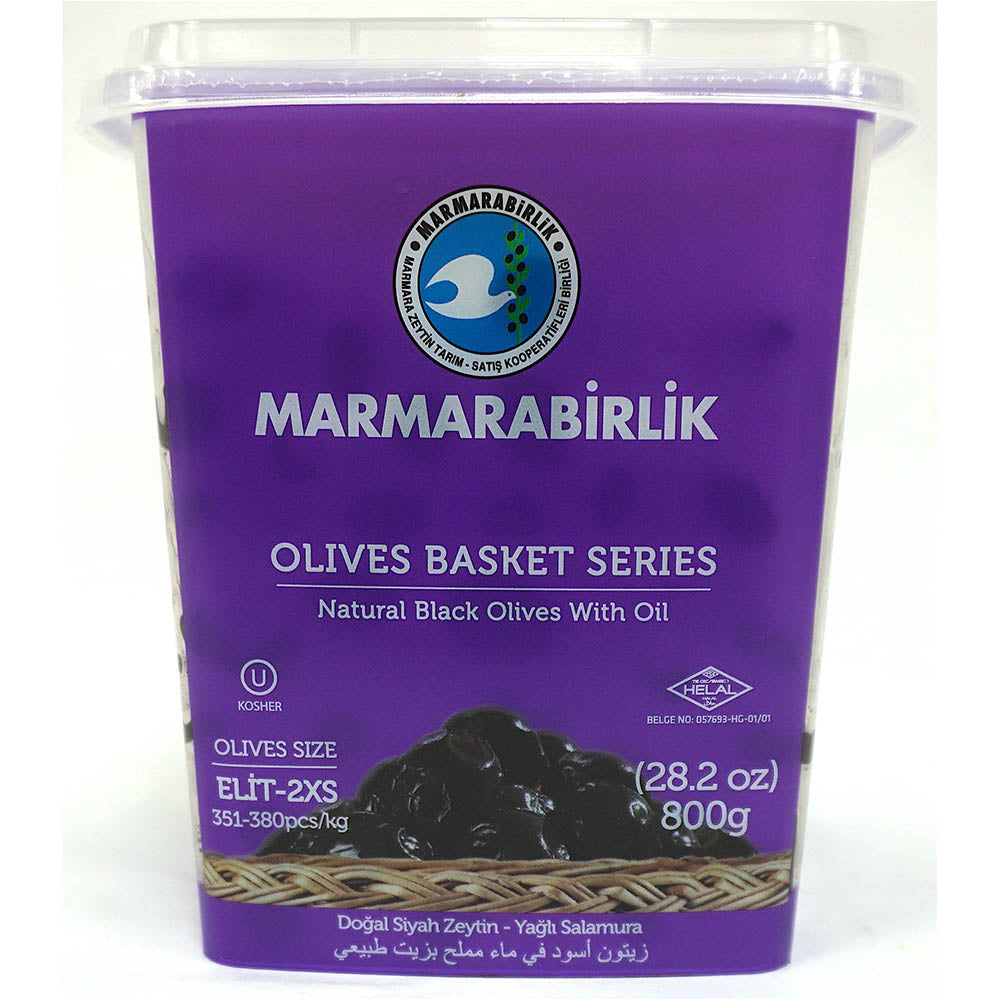 Marmarabirlik Gemlik Black Olives Basket Series 2xs
