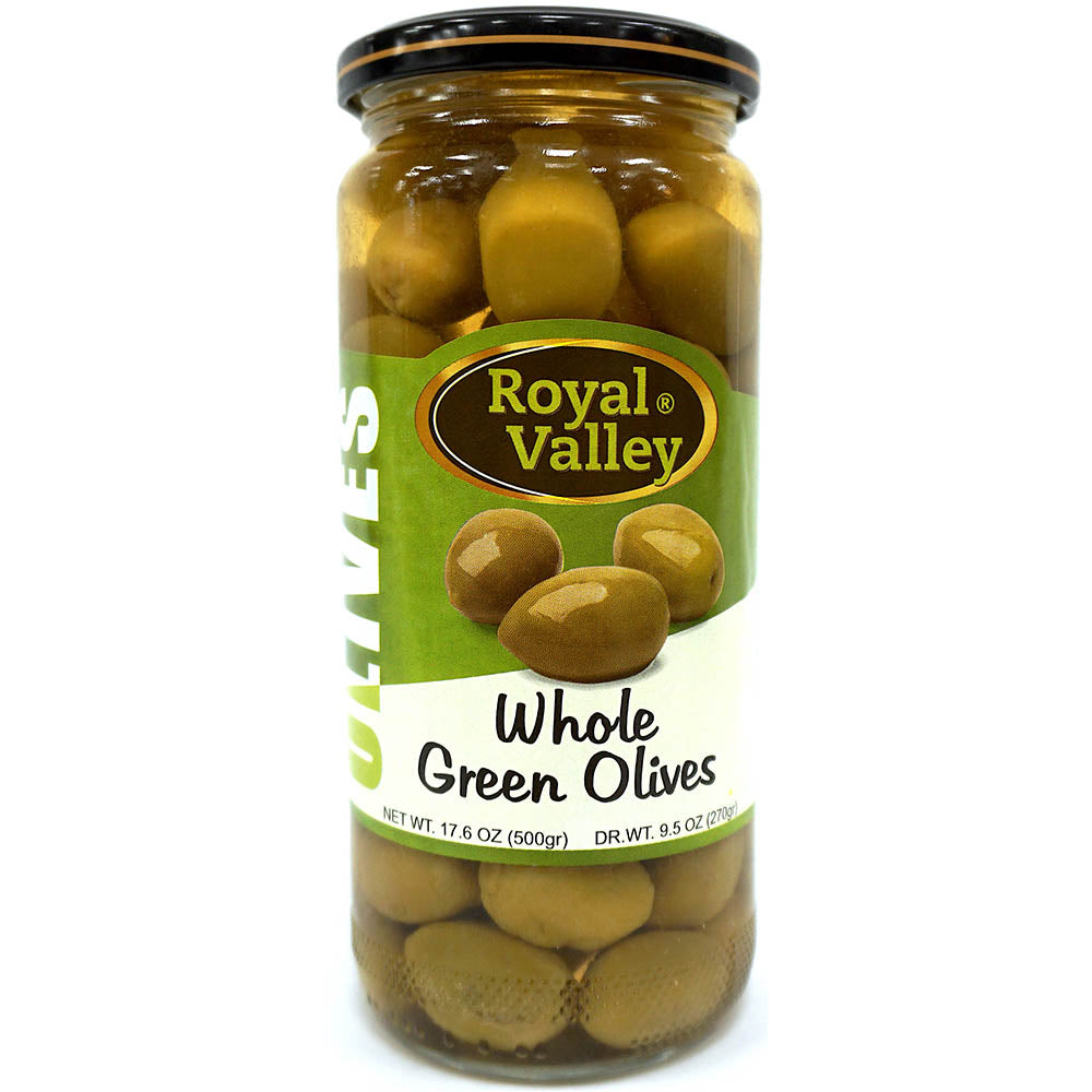 Royal Valley Whole Green Olives