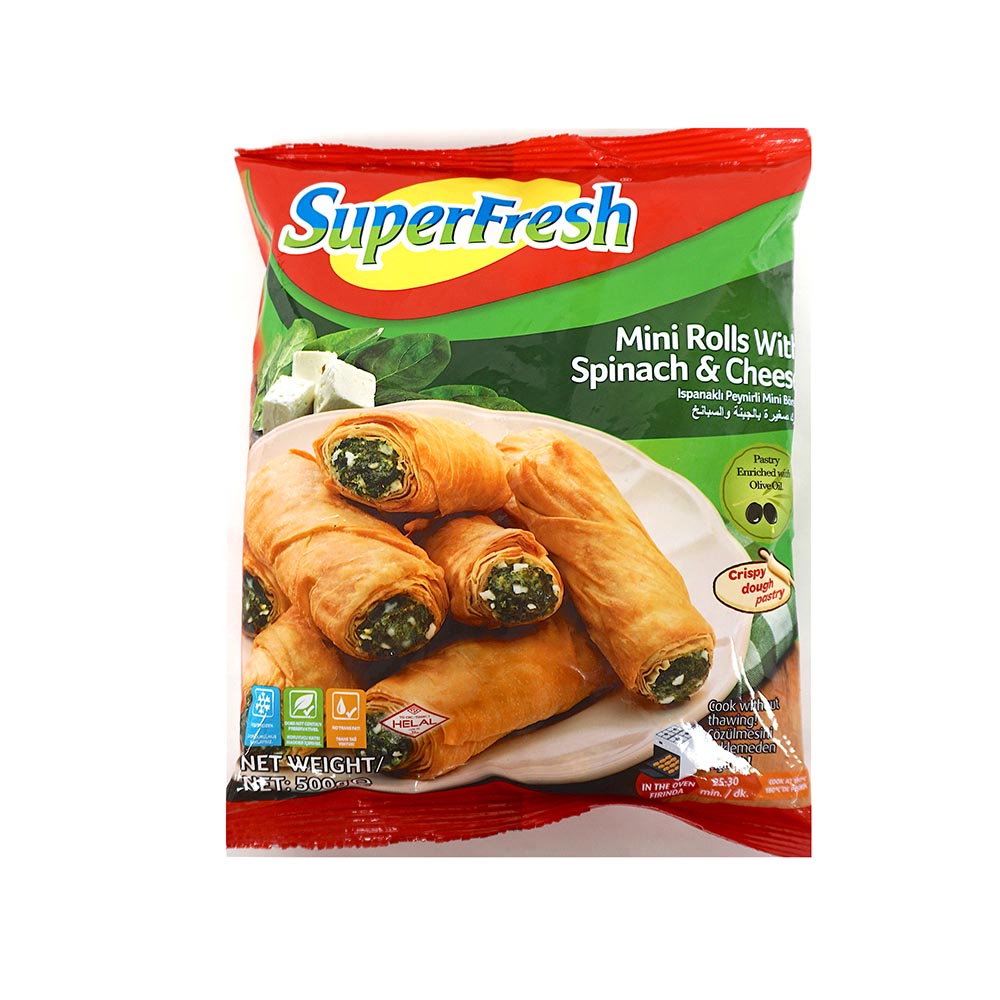 Superfresh Mini Roll Burek w/ Spinach & Cheese