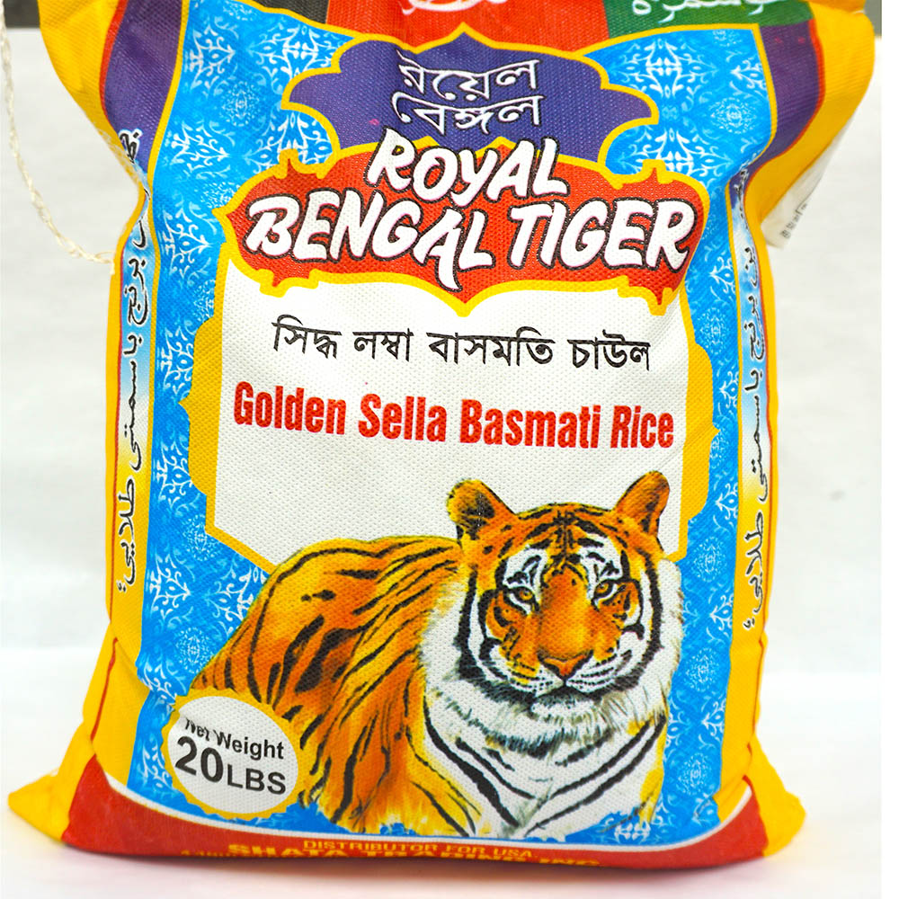 Royal Bengal tiger sella basmati rice