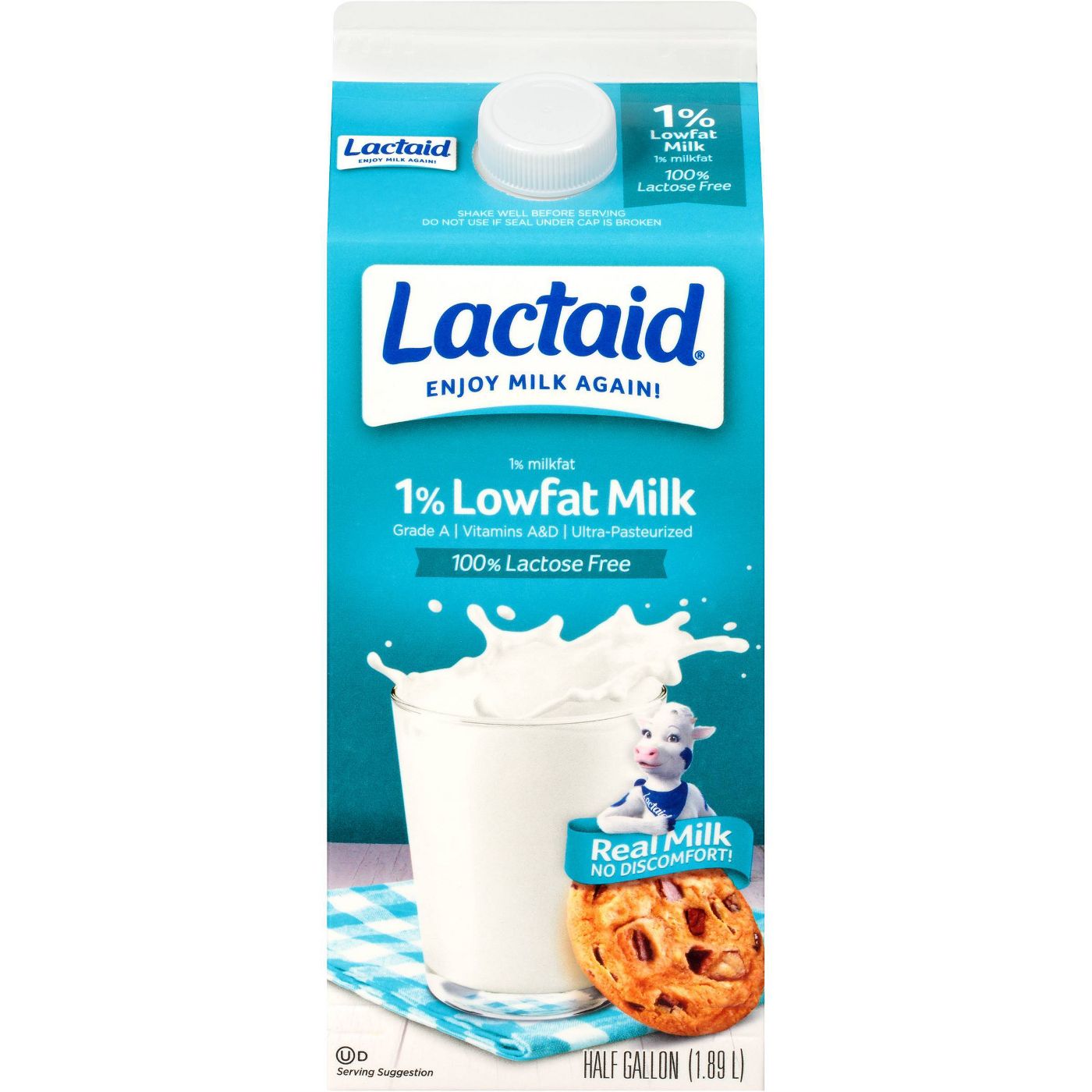 Lactaid Lactose  Free 1% Milk