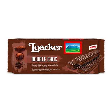 Loacker Gardena Double Chocolate Wafers