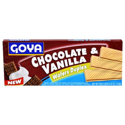Goya Chocolate Vanilla wafers