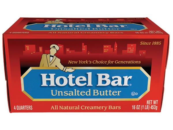 Hotel Bar Unsalted Butter