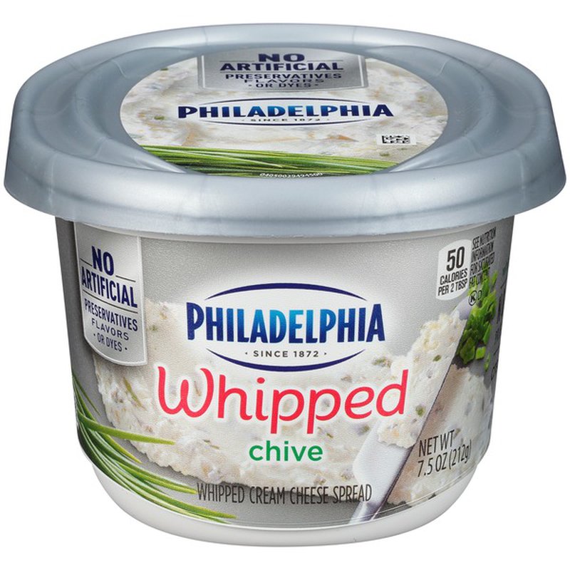 Philadelphia Whipped Chive Cream Cheese