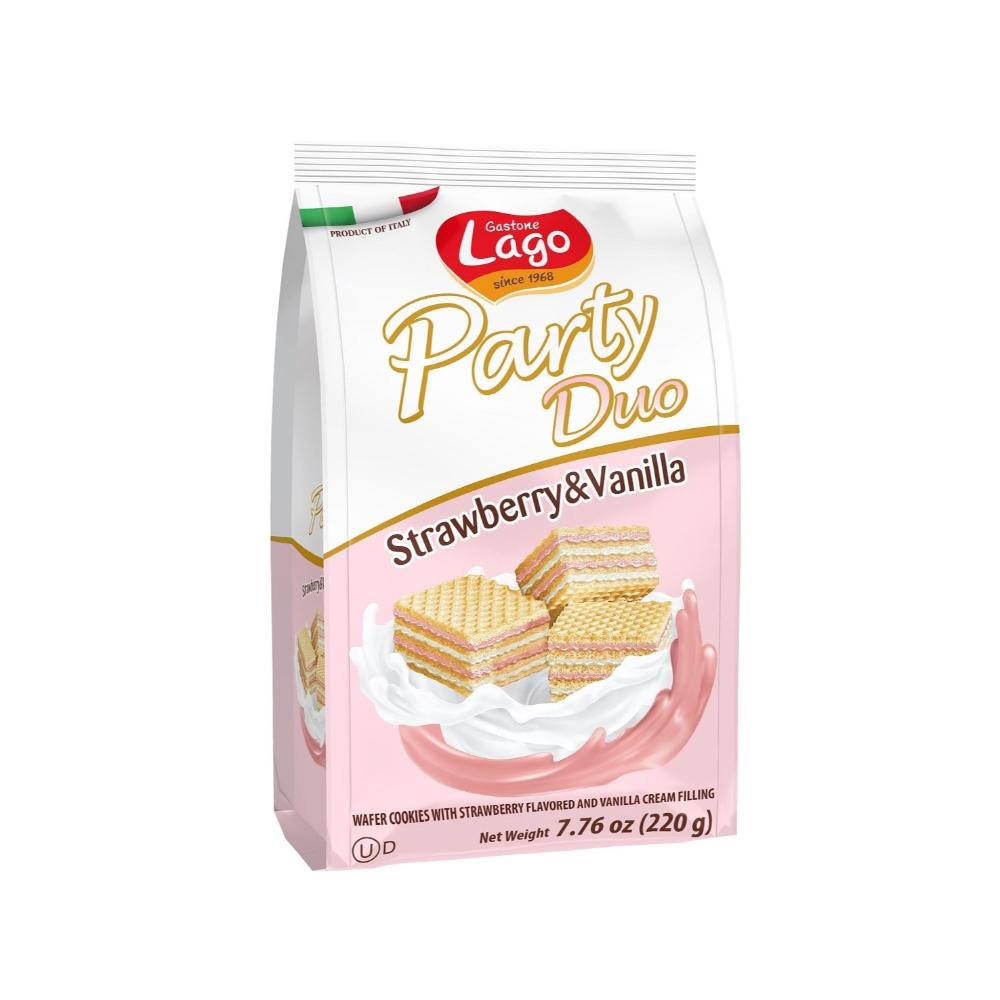 Lago Party Duo Bags Strawberry & Vanilla